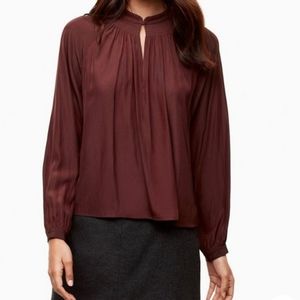 Wilfred XS Estienne Blouse in Epicurean Brown